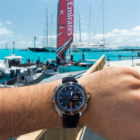 omega america's cup watch 2017|omega regatta watch america's cup.